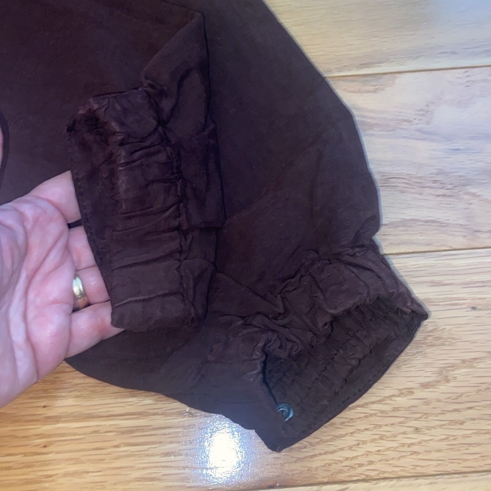 NWOT Val High-Rise Cargo Linen Blend Pants size US 4 - Picture 11 of 14